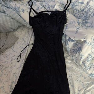 Garage Strapless Midnight Blue Dress